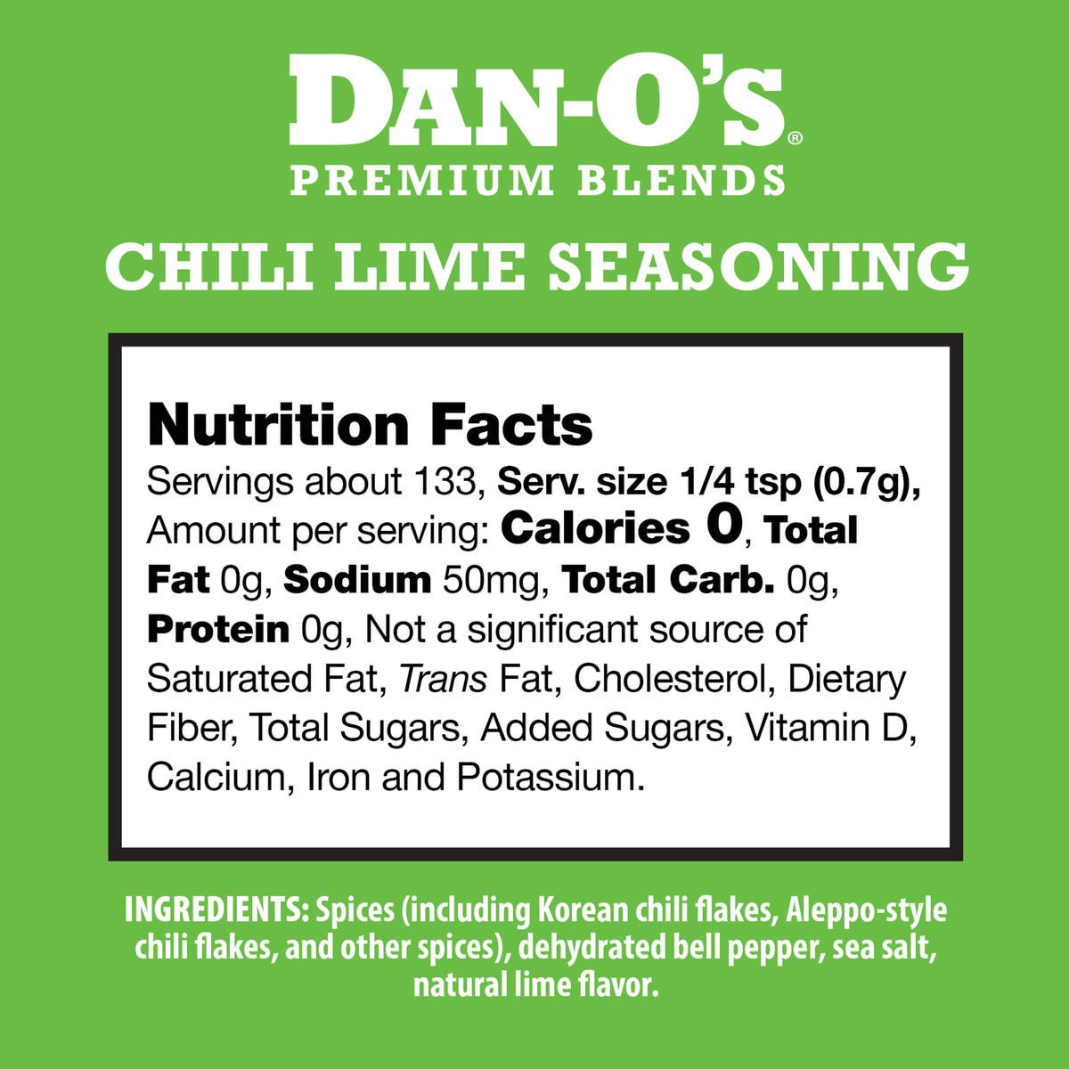 Chili Lime Seasoning - Small Size - 2 Pack