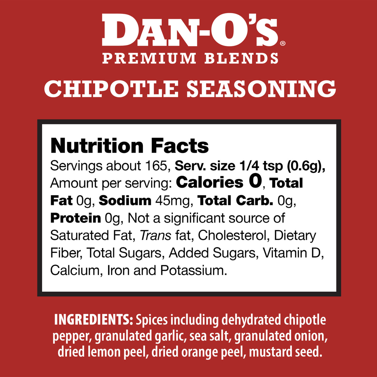 Chipotle Seasoning - Small Size - 2 Pack