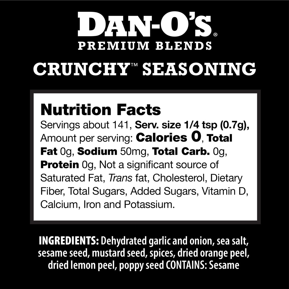 Crunchy - Small Bottle