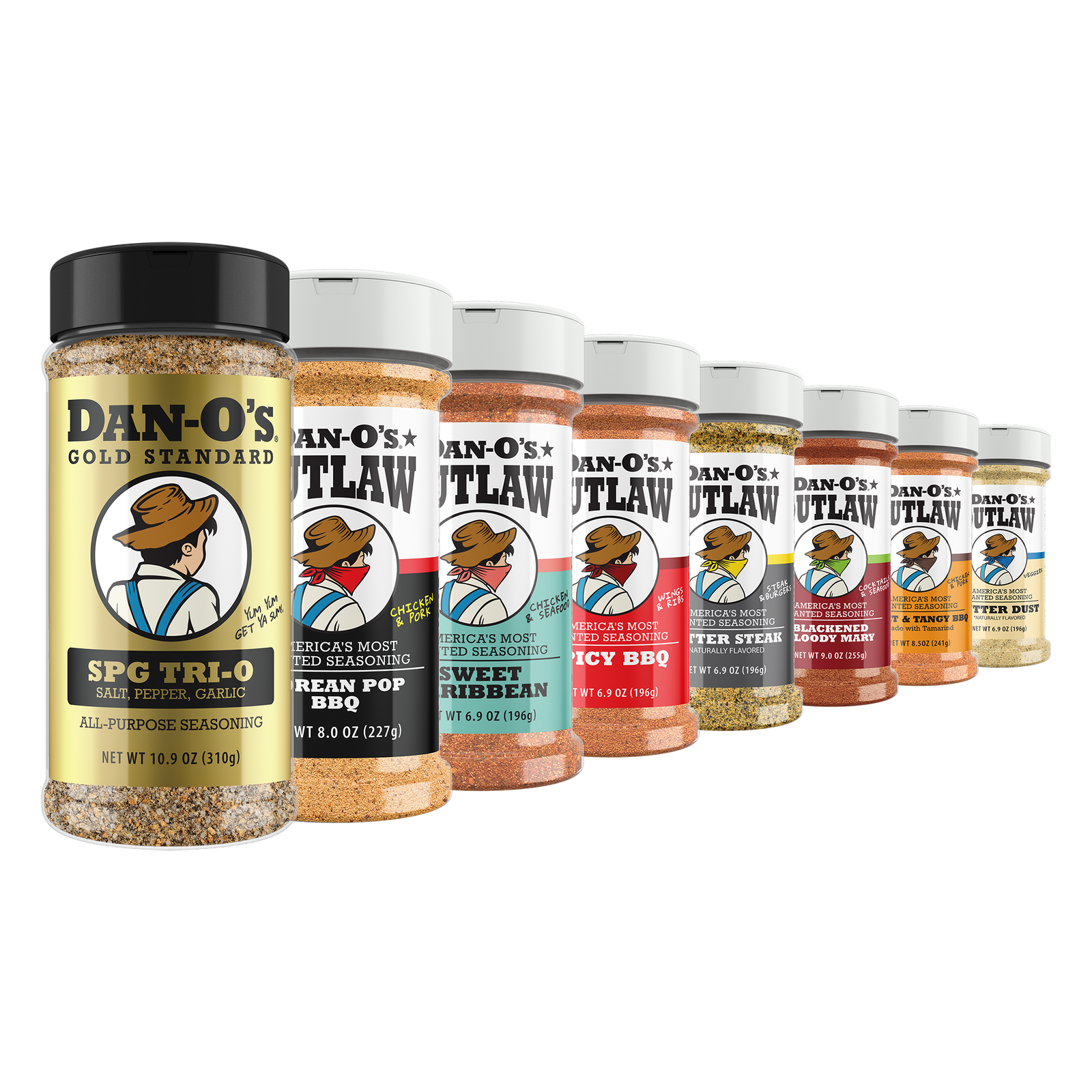 Pitmaster Pack - All 7 Outlaws + SPG Tri-O