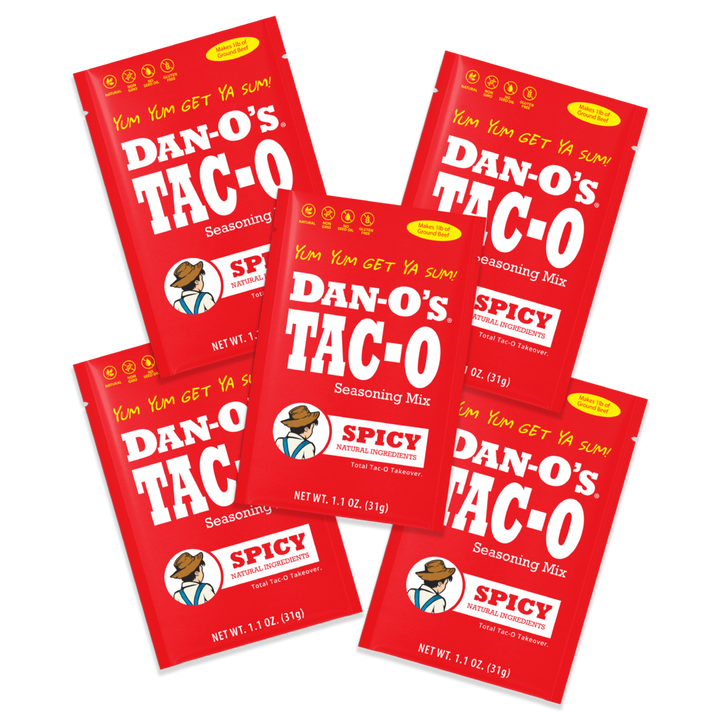 Spicy Tac-O Seasoning 5-Pack