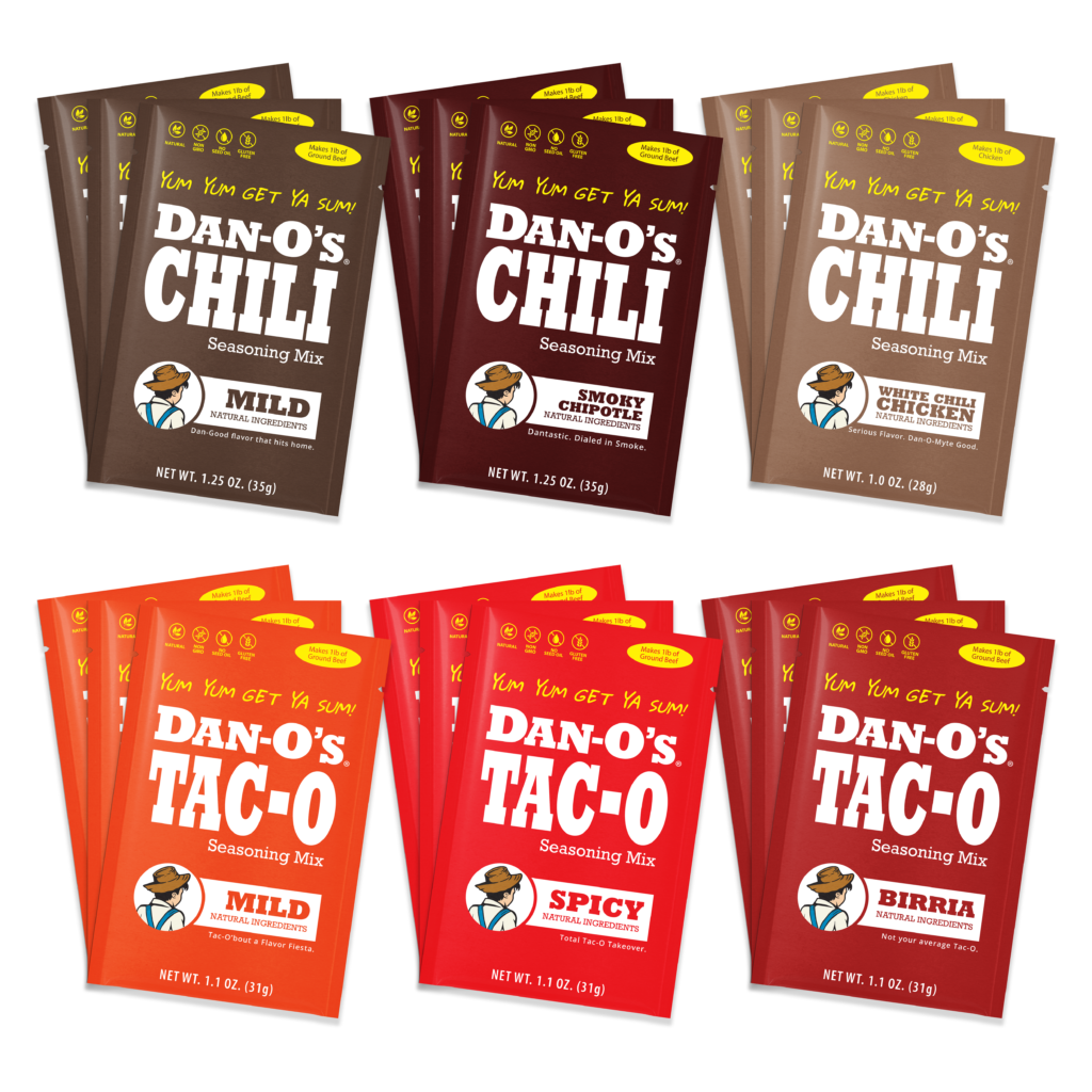 Tac-O & Chili Seasoning Variety 18-Pack
