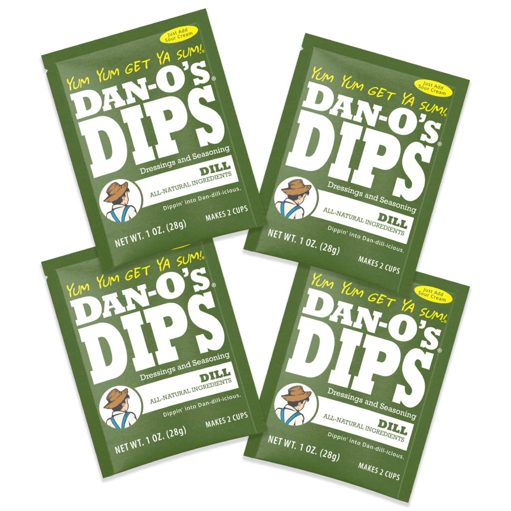 Dill Dip Mix Packets - 4 Pack