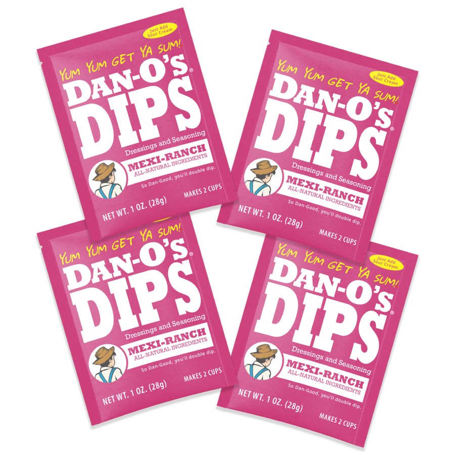 Mexi-Ranch Dip Mix Packets - 4 Pack