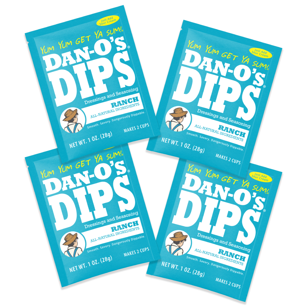 Ranch Dip Mix Packets - 4 Pack