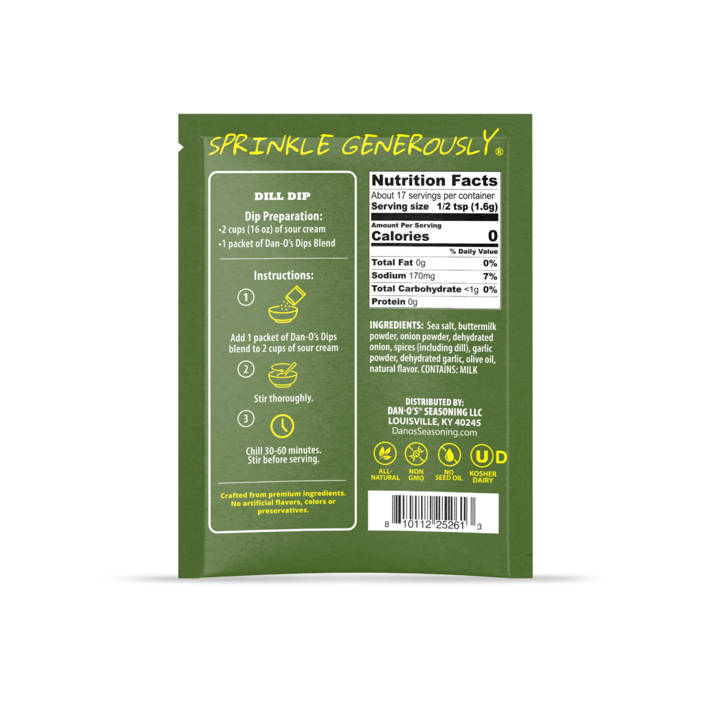 Dill Dip Mix Packet