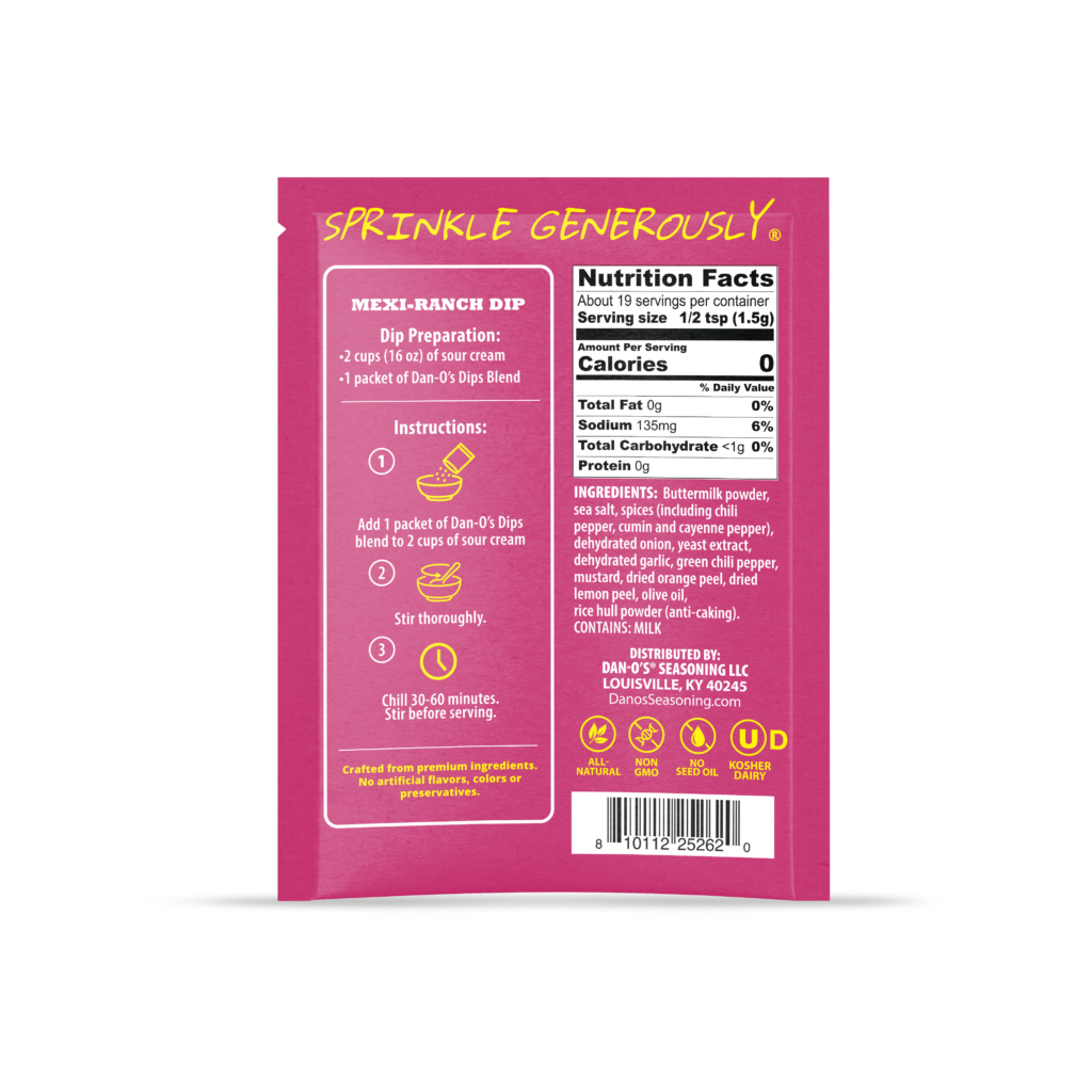 Mexi-Ranch Dip Mix Packet