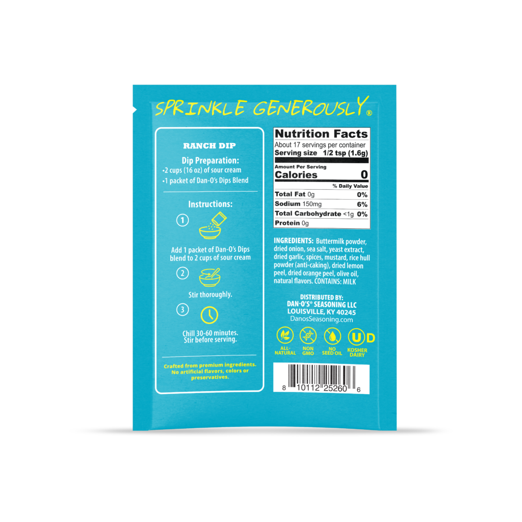 Ranch Dip Mix Packet