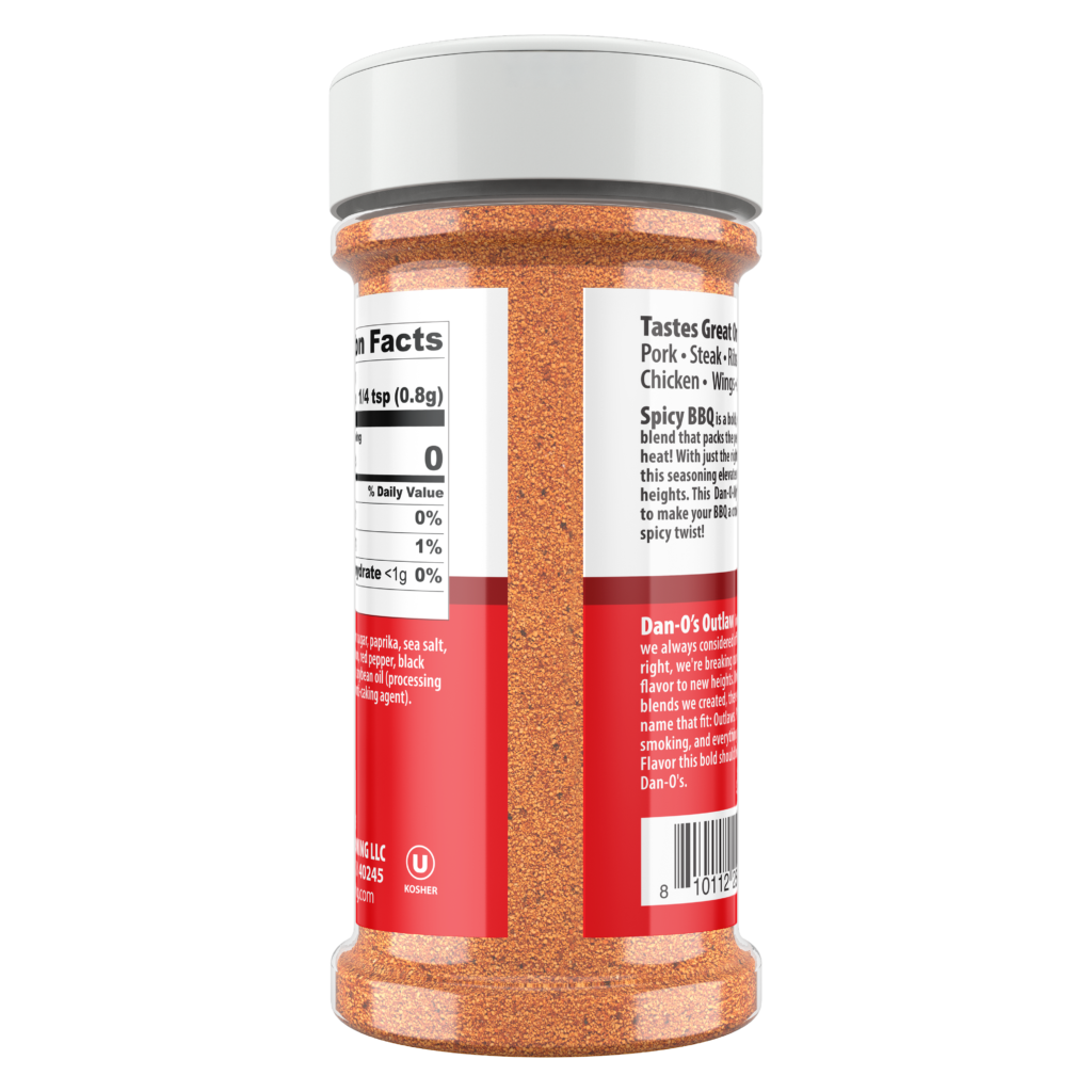 Spicy BBQ Seasoning - Medium Bottle