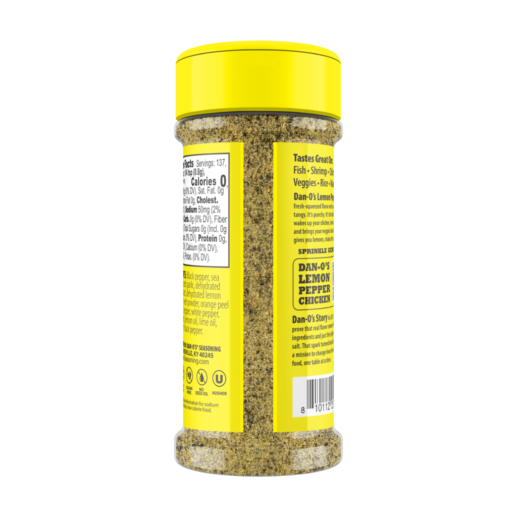 Lemon Pepper Seasoning - Small Bottle