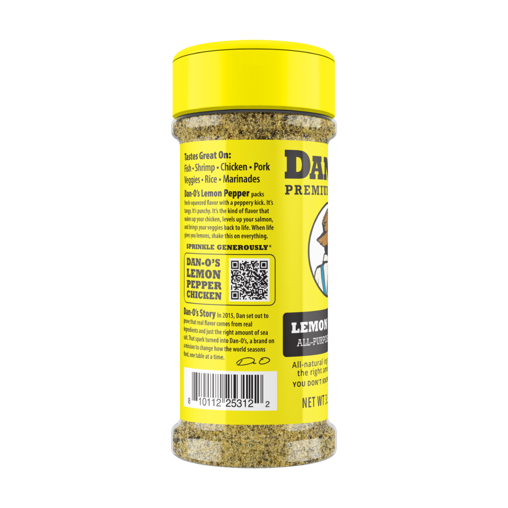 Lemon Pepper Seasoning - Small Bottle