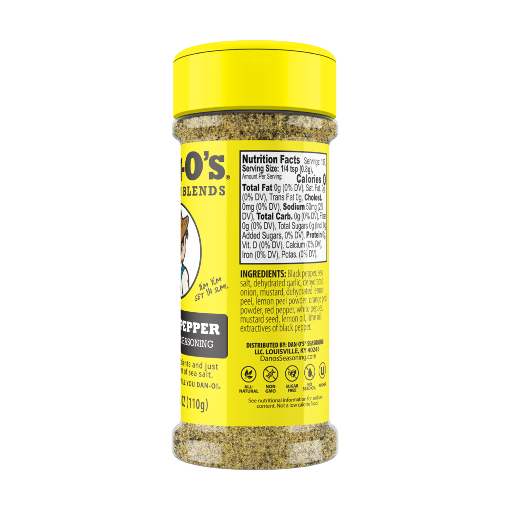 Lemon Pepper Seasoning - Small Bottle