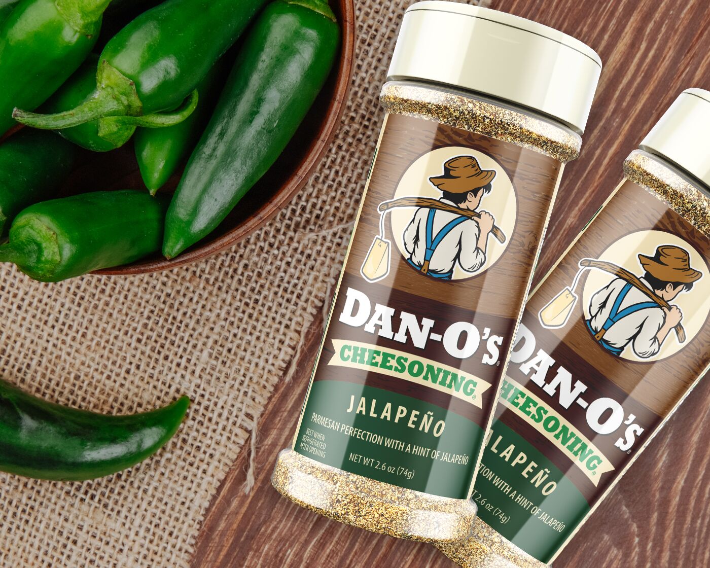 Buy 2, Get 2 FREE Jalapeño Cheesonings