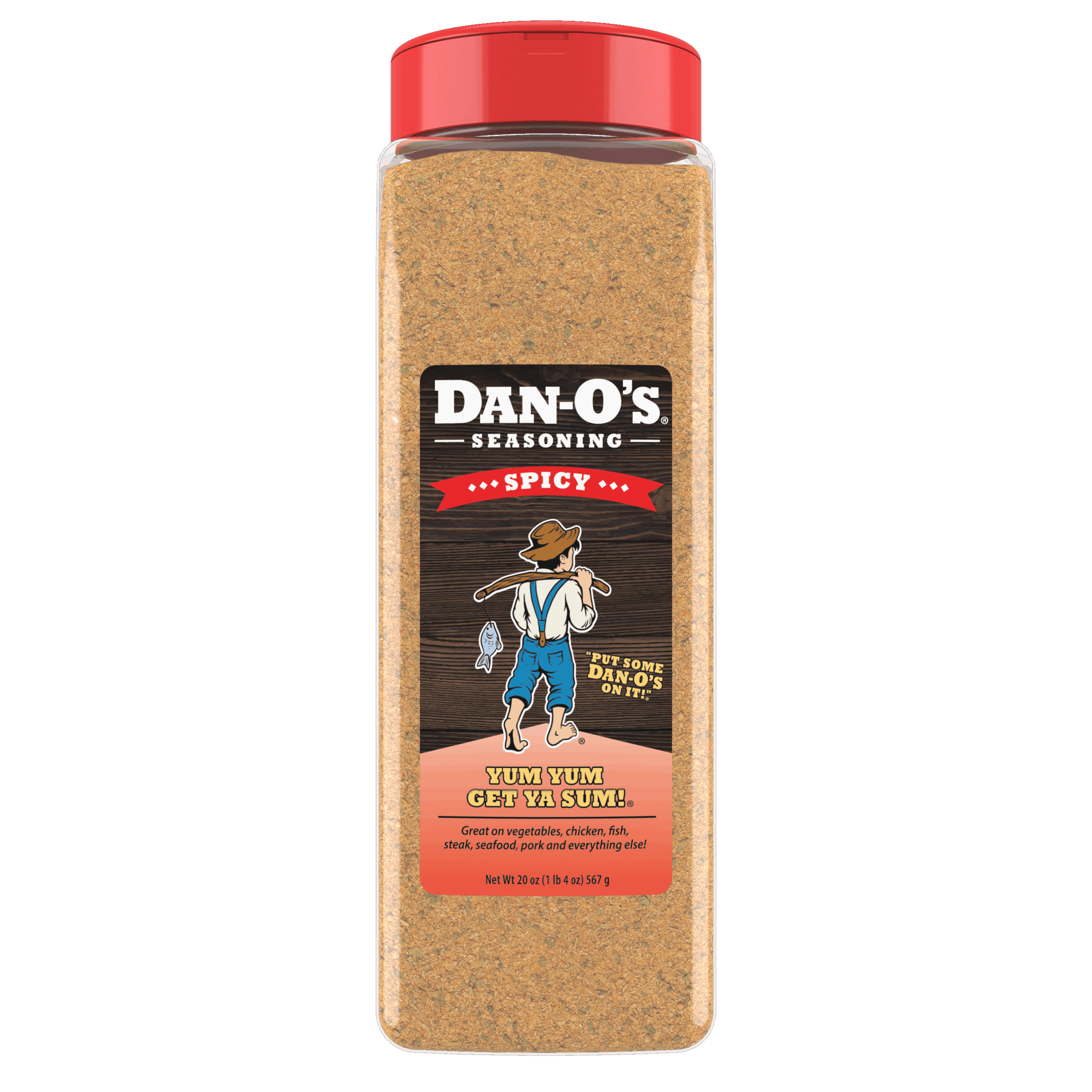 Spicy Seasoning - Large Bottle (Front)