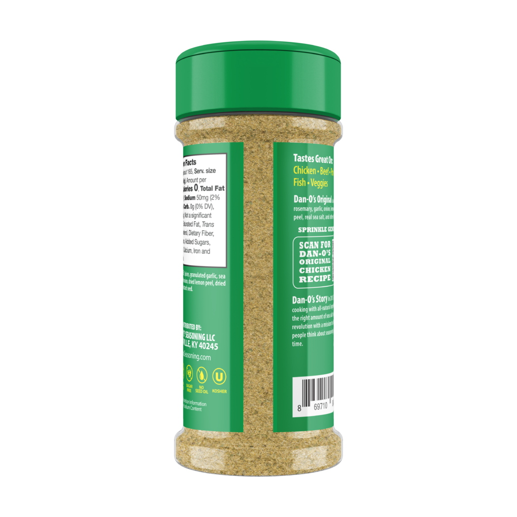 Original Seasoning - Small Bottle (Back)
