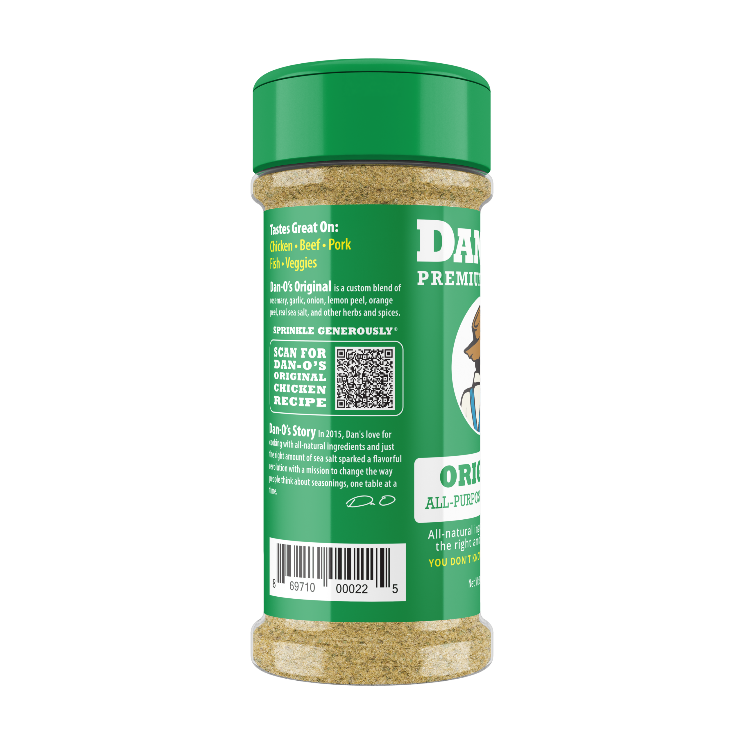 Original Seasoning - Small Bottle (Rotated Left)