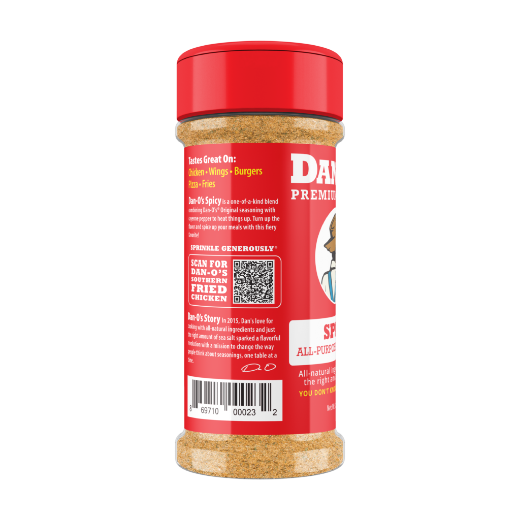 Spicy Seasoning - Small Bottle (Rotated Left)