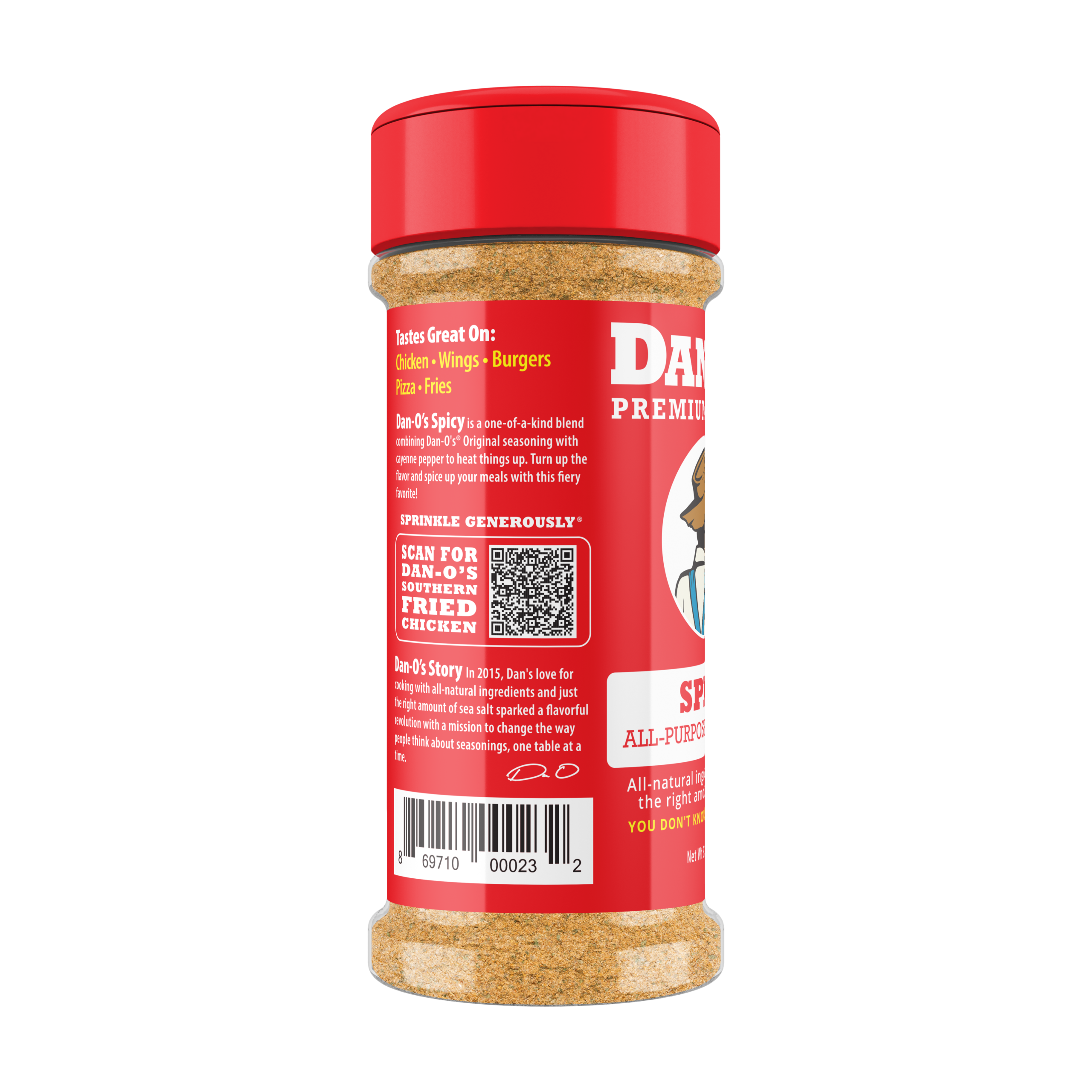 Spicy Seasoning - Small Bottle (Rotated Left)