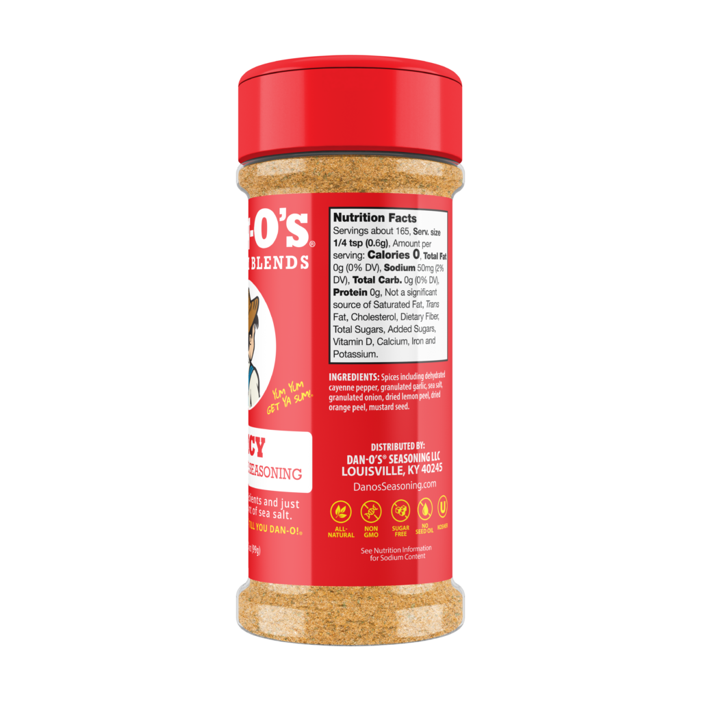 Spicy Seasoning - Small Bottle (Rotated Right)