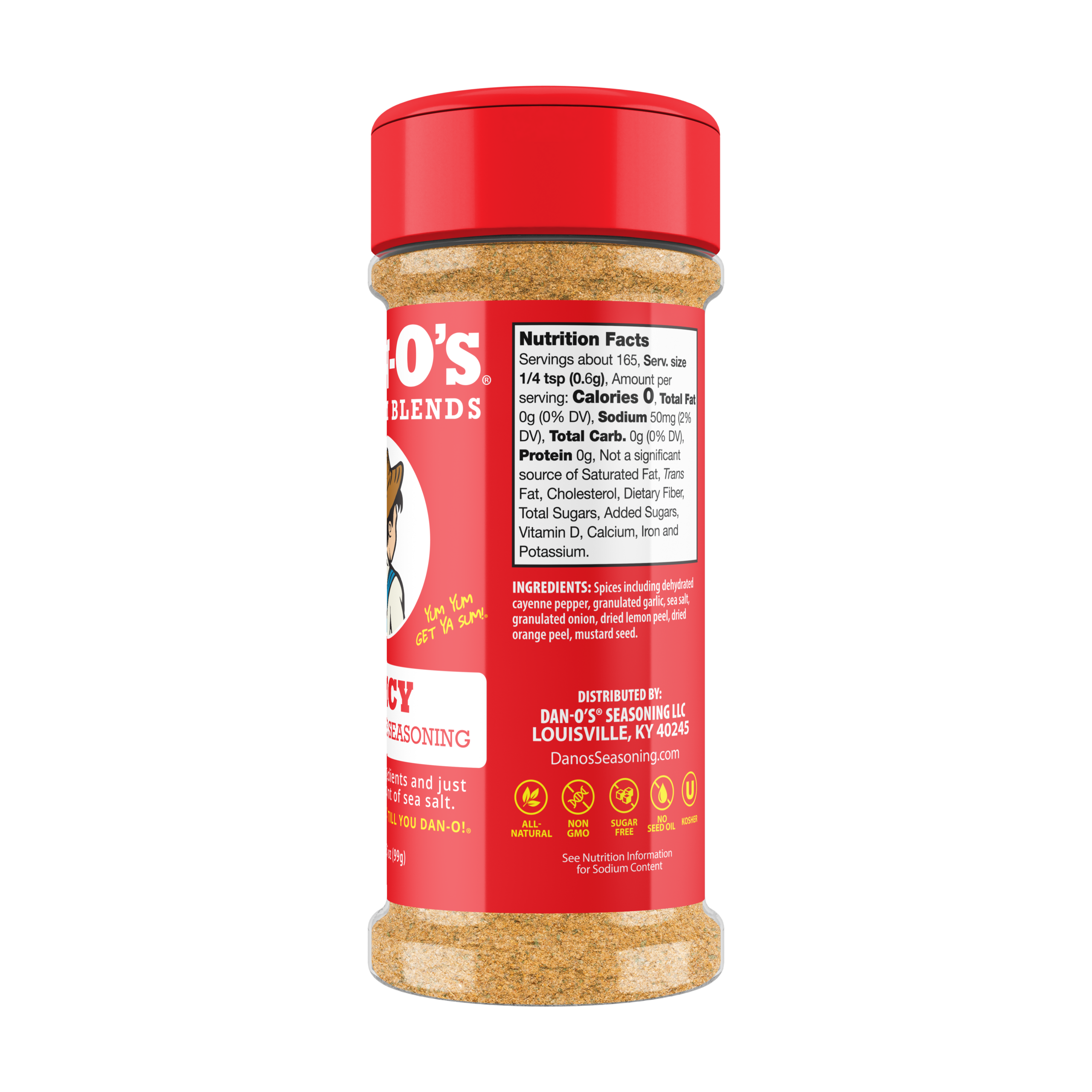 Spicy Seasoning - Small Bottle (Rotated Right)