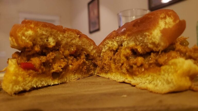 Bourbon BBQ Homemade Sloppy Joe’s