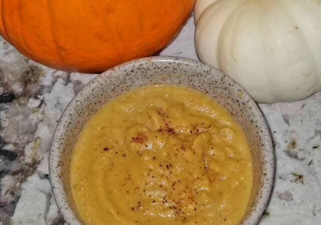 Creamy Roasted Pumpkin Soup