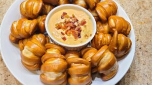 Beer Cheese with pretzels