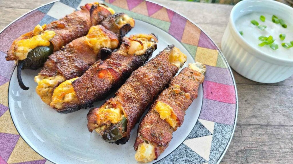 bacon wrapped jalapeno poppers with ranch