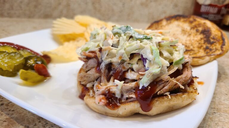 Smoked Shredded BBQ Chicken Sandwiches - Dan-O's Seasoning