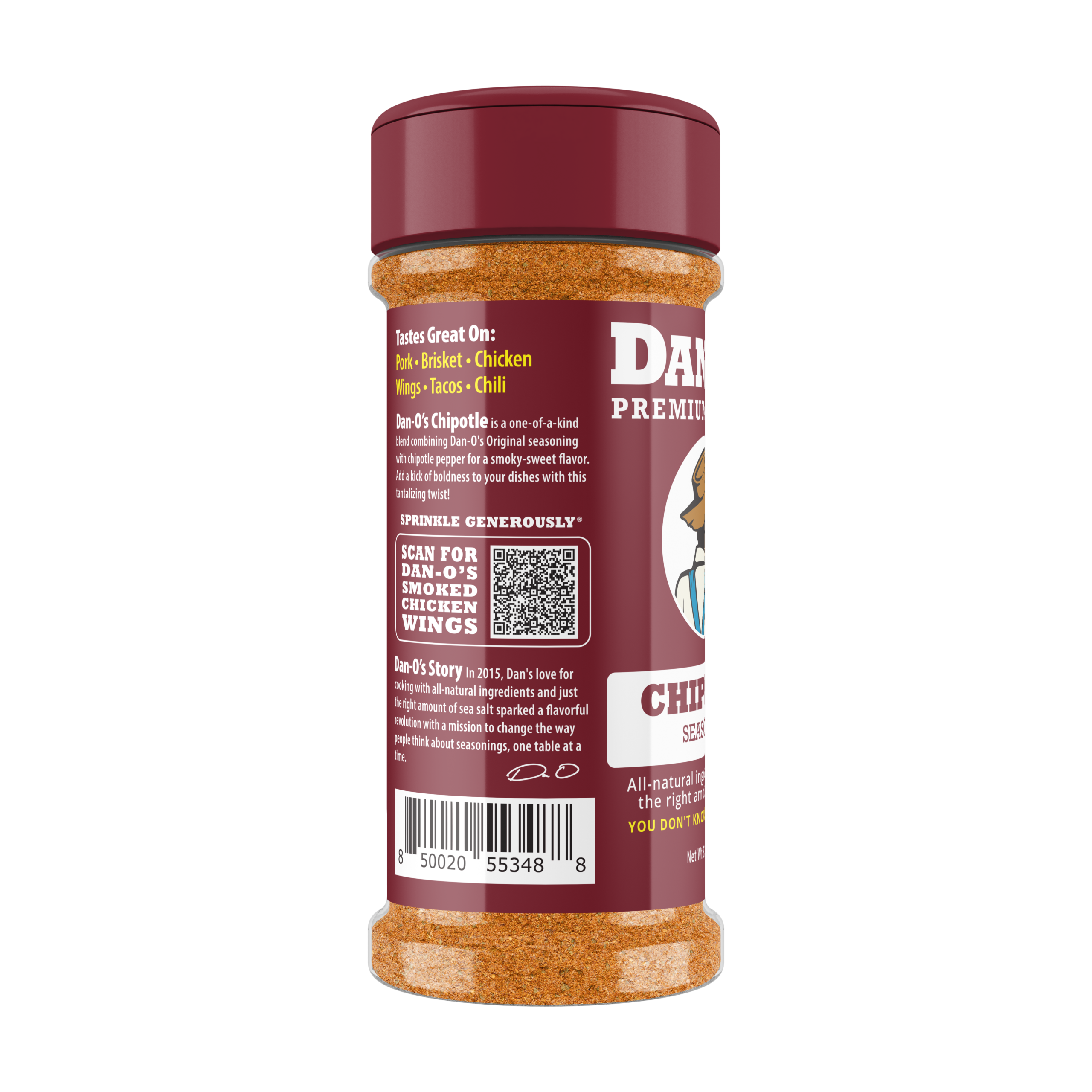 Chipotle Seasoning - Small Bottle (Rotated Left)