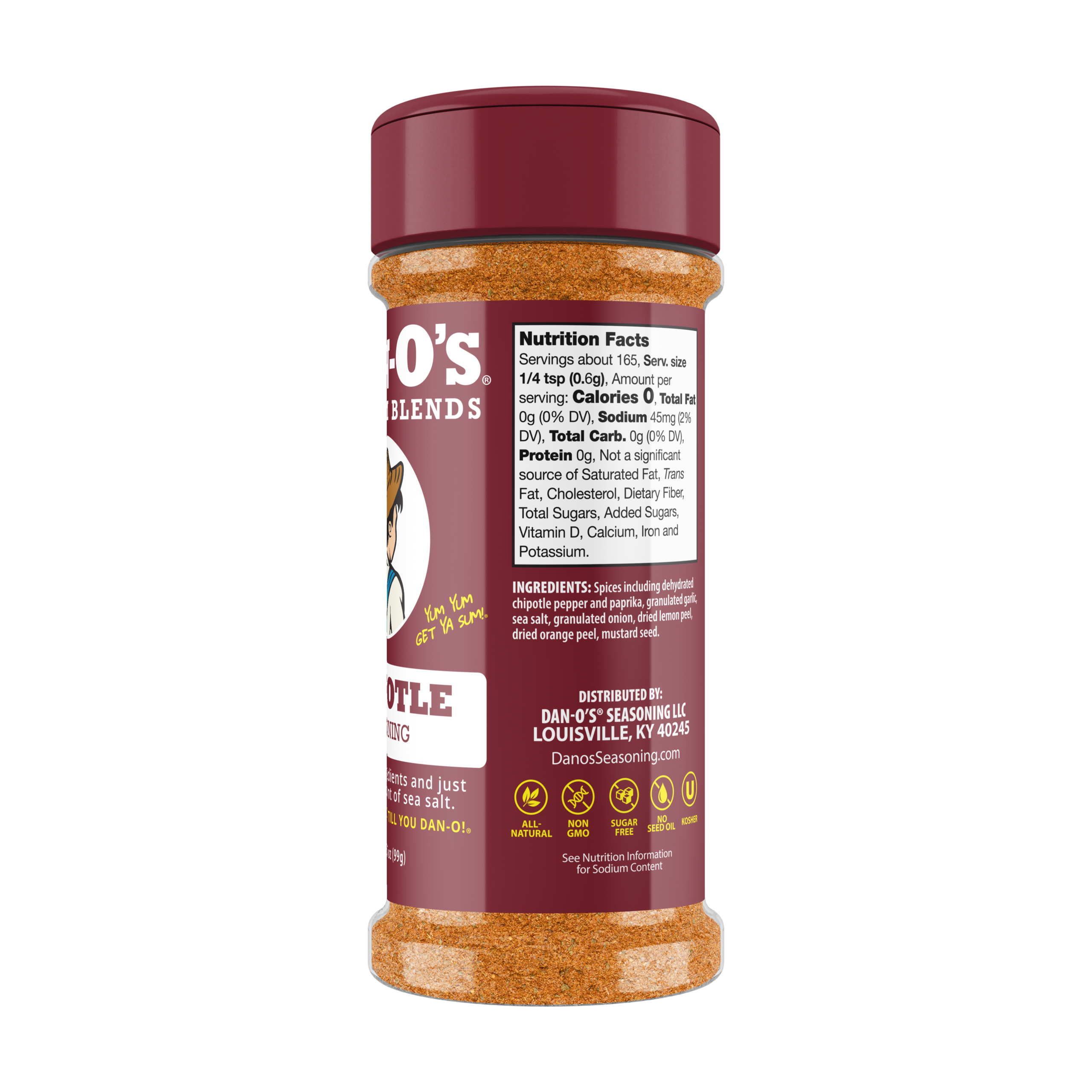 Chipotle Seasoning - Small Bottle (Rotated Right)
