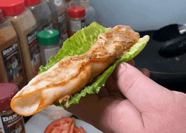 Keto Turkey Lettuce Wrap