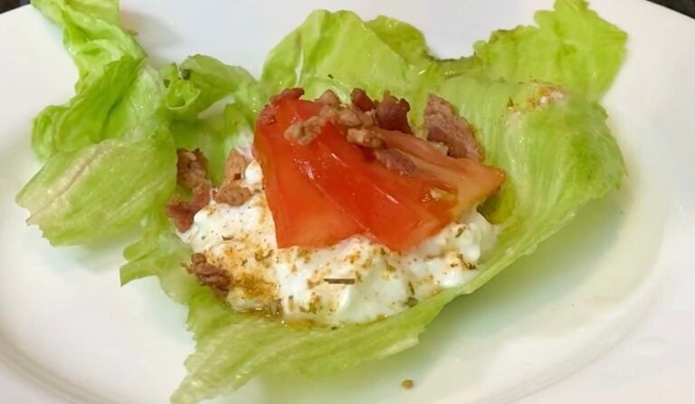 Healthy Cottage Cheese Tomato Salad Recipe
