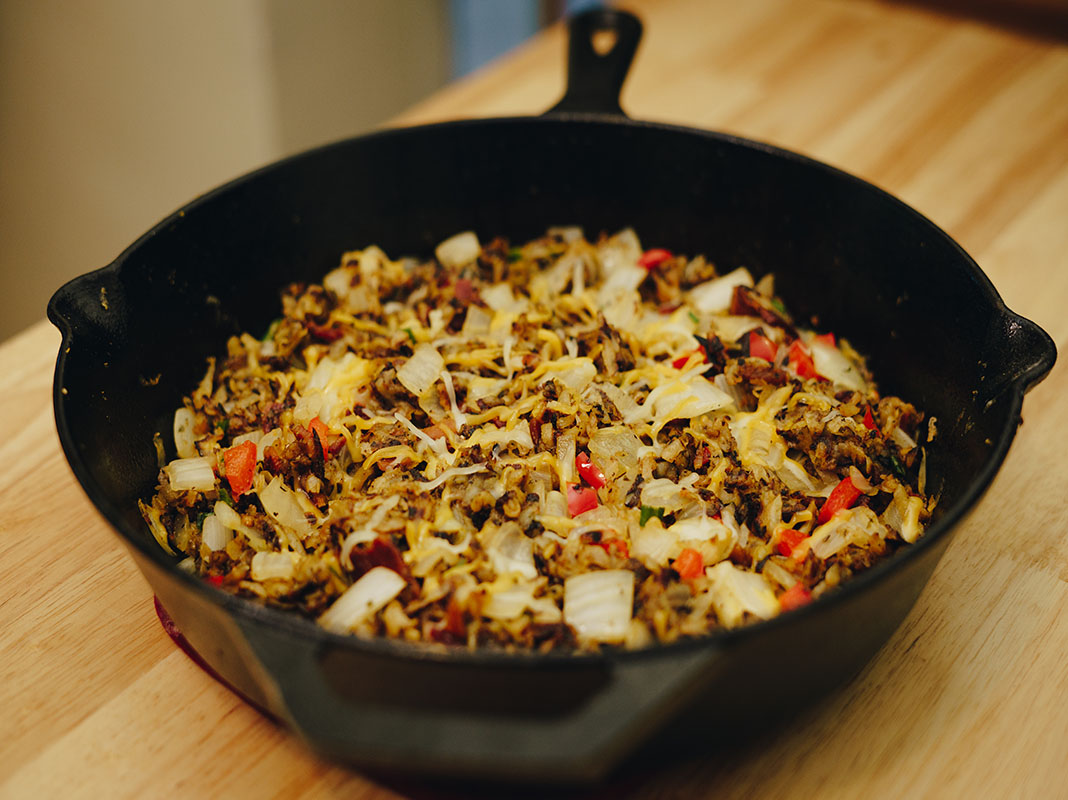 Loaded Hashbrowns