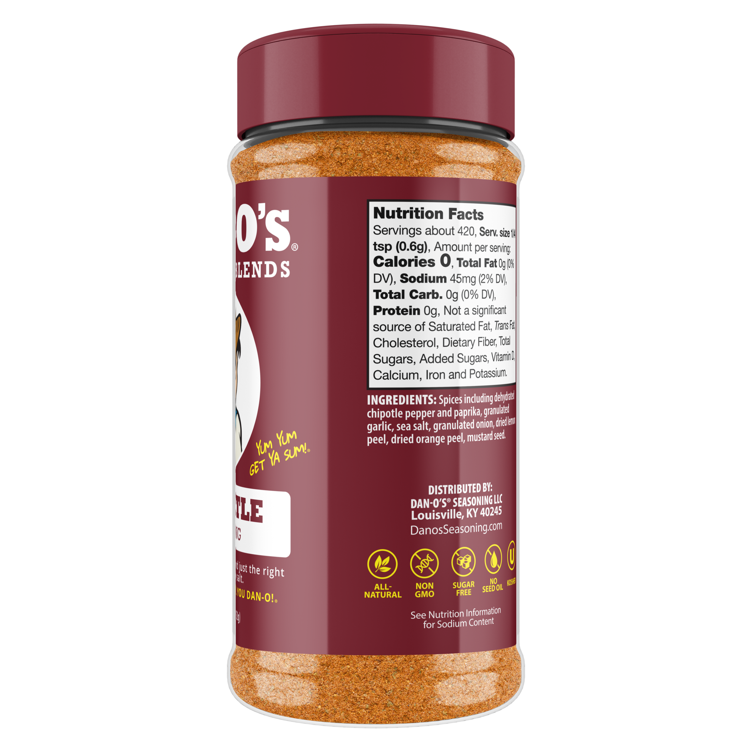 Chipotle Seasoning - Medium Bottle (Rotated Right)