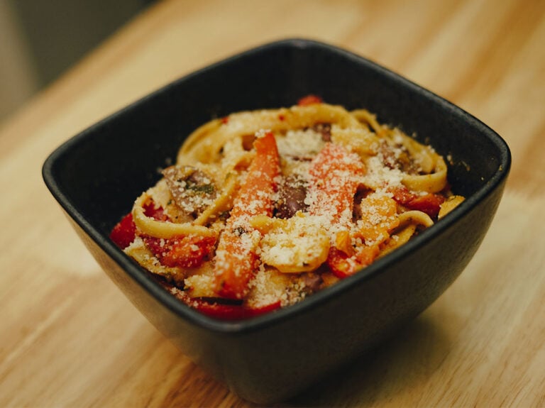 Sauceless Pasta
