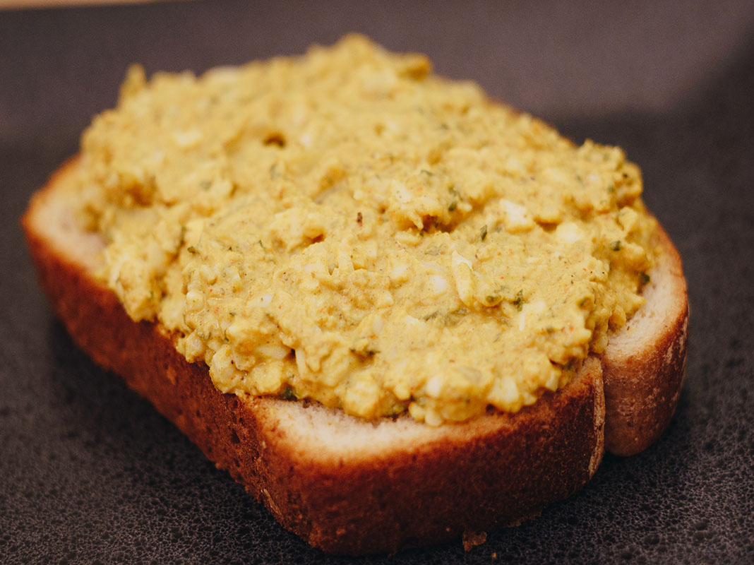 Spicy Curry Egg Salad