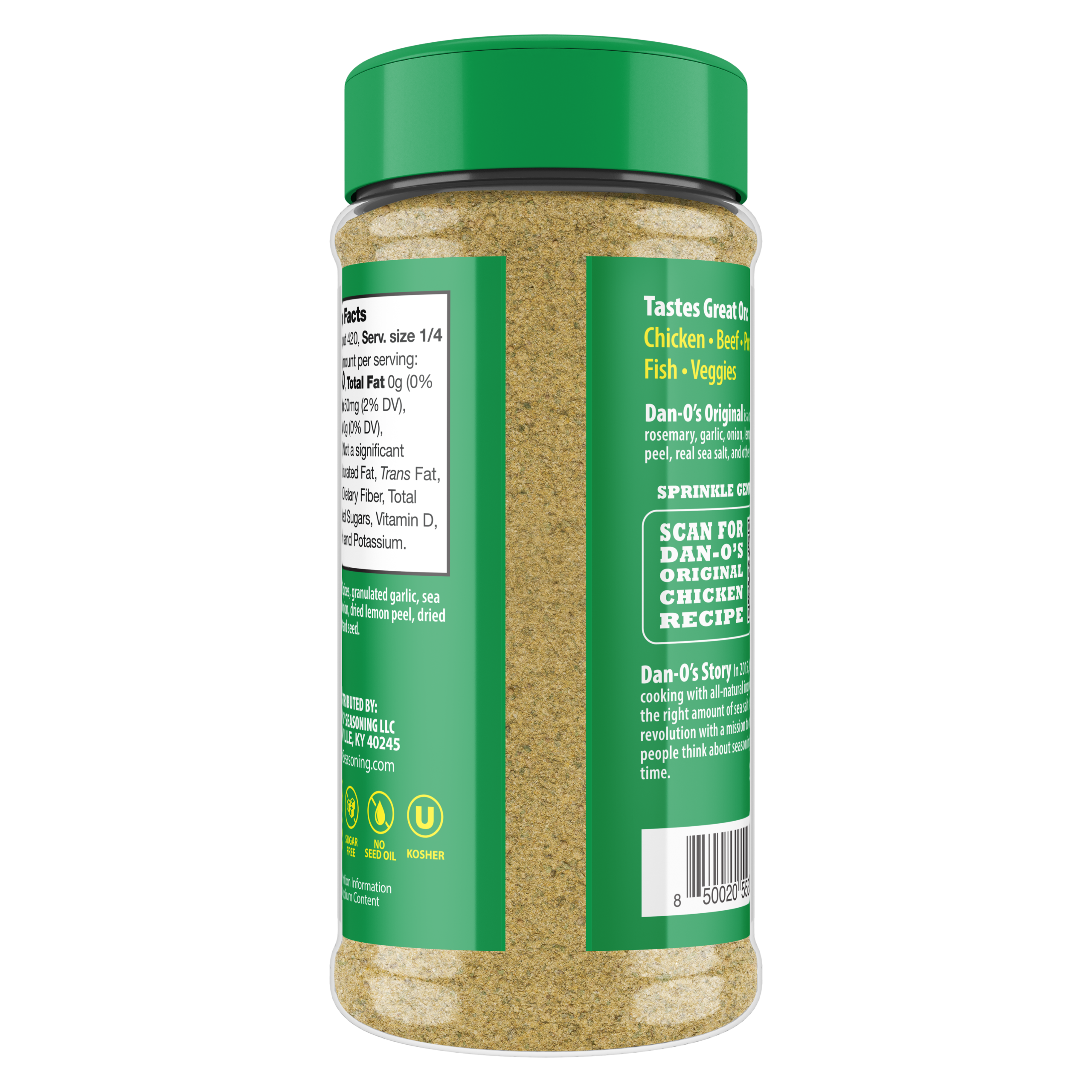 Original Seasoning - Medium Bottle (Back)