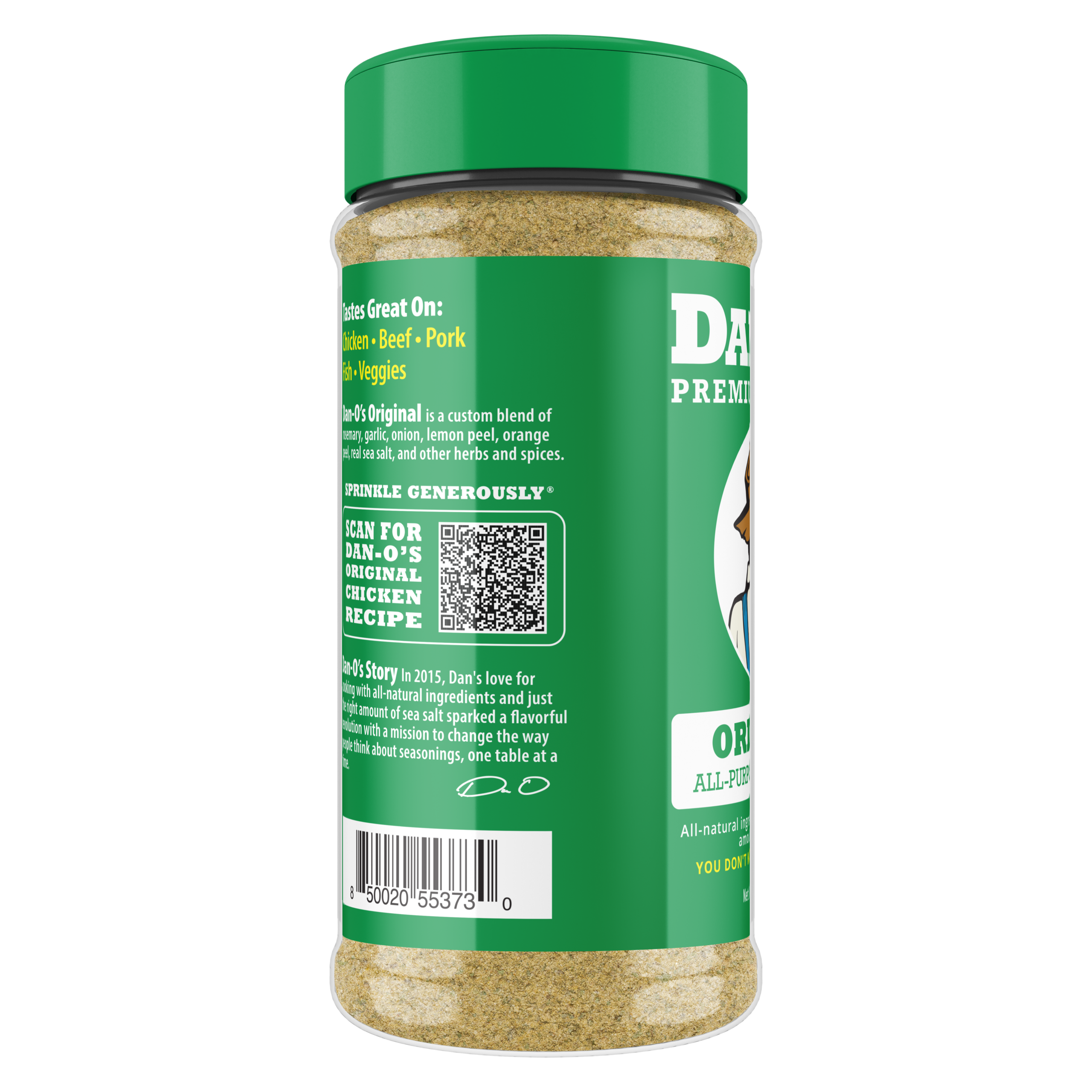 Original Seasoning - Medium Bottle (Rotated Left)