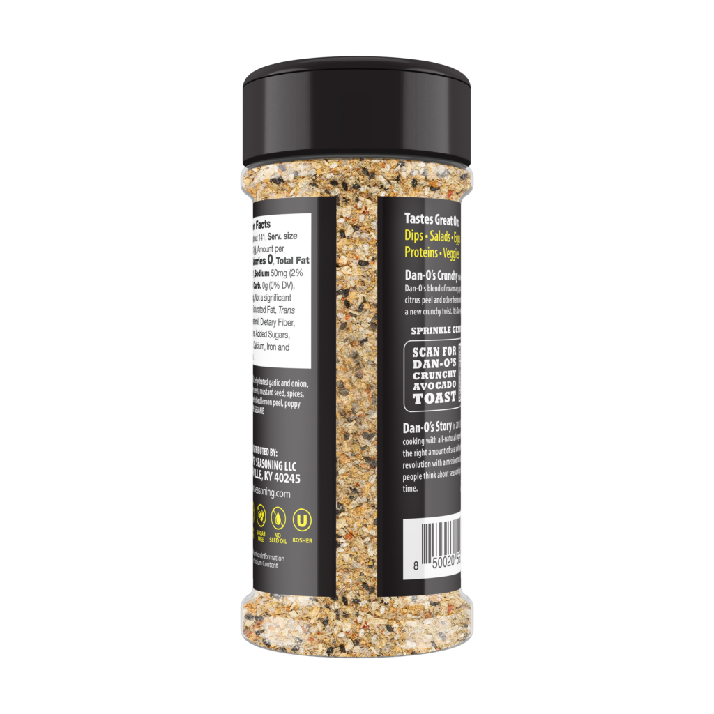 Crunchy - Small Bottle (Back)