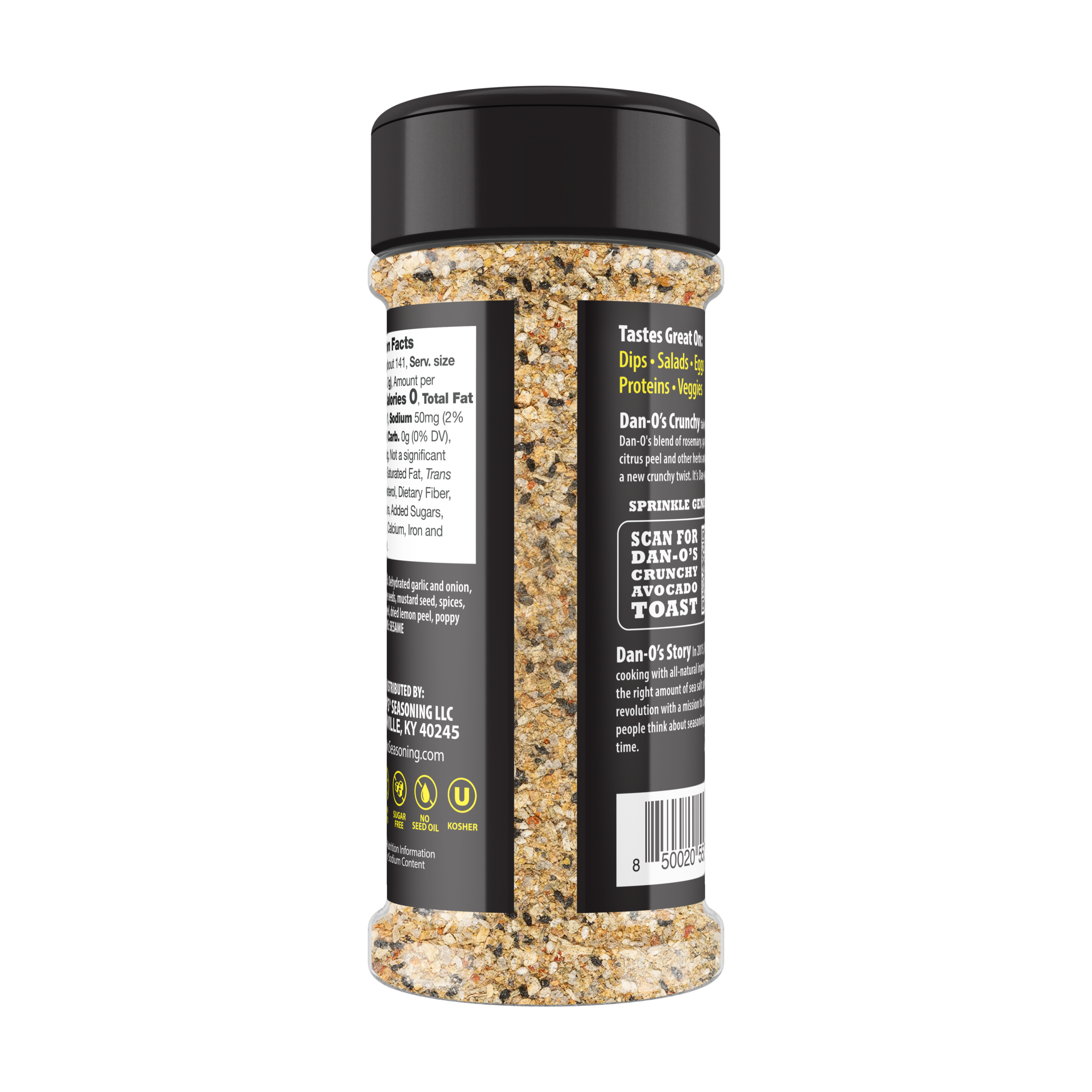 Crunchy - Small Bottle (Back)