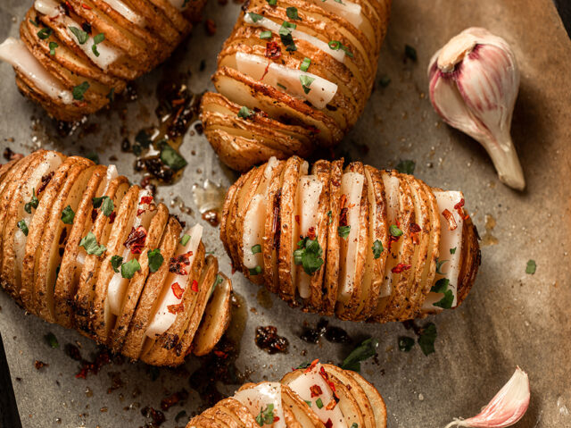 Hasselback Potatoes