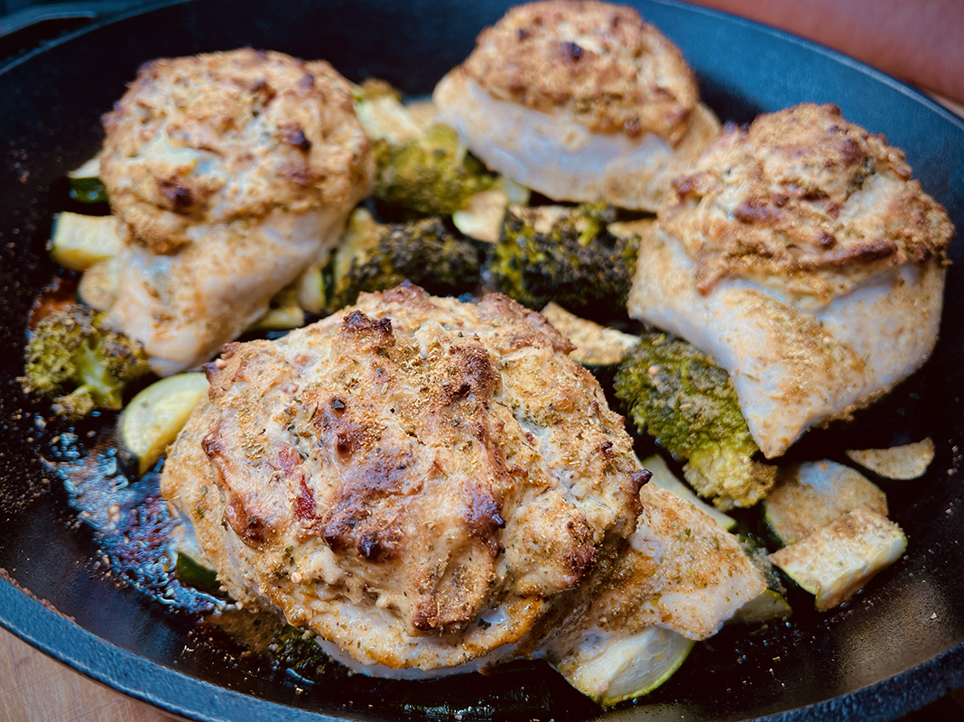 Bacon Ranch Stuffed Chicken DanO's Seasoning