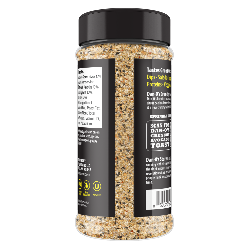 Crunchy - Medium Bottle (Back)