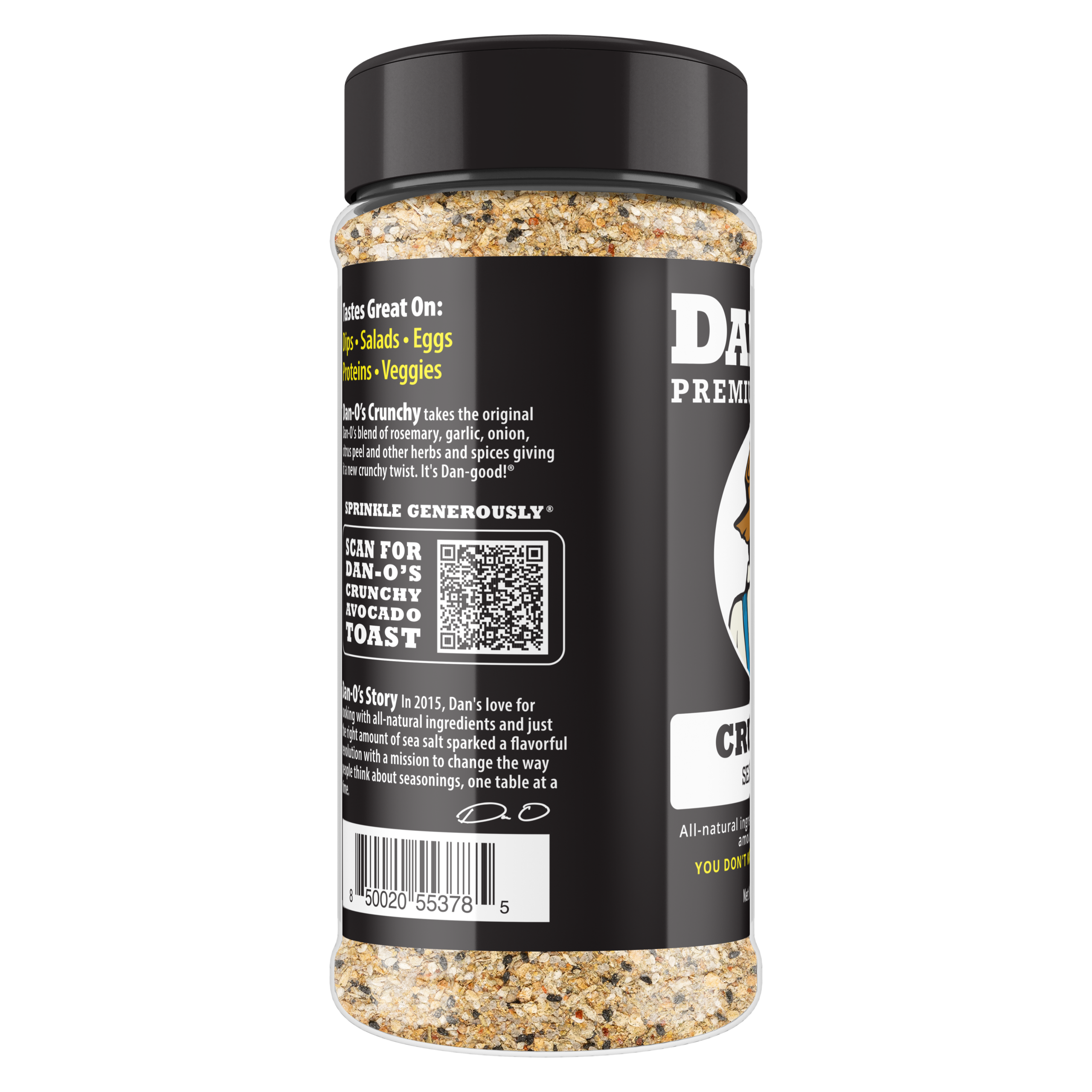 Crunchy - Medium Bottle (Rotated Left)