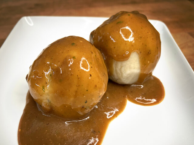Gram Gram’s Kartoffelklöße (German Potato Dumplings)