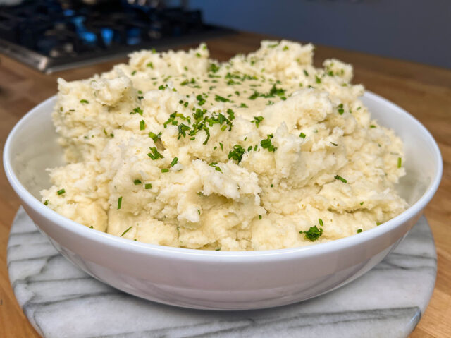 Dan-O’s Cheesy Mashed Potatoes