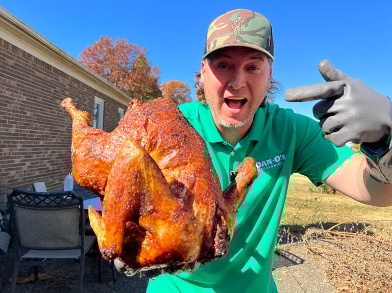 Deep Fried Cajun Turkey
