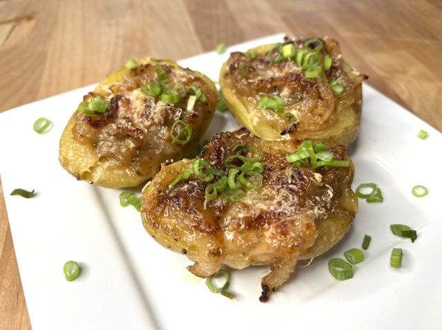 French Onion Potatoes