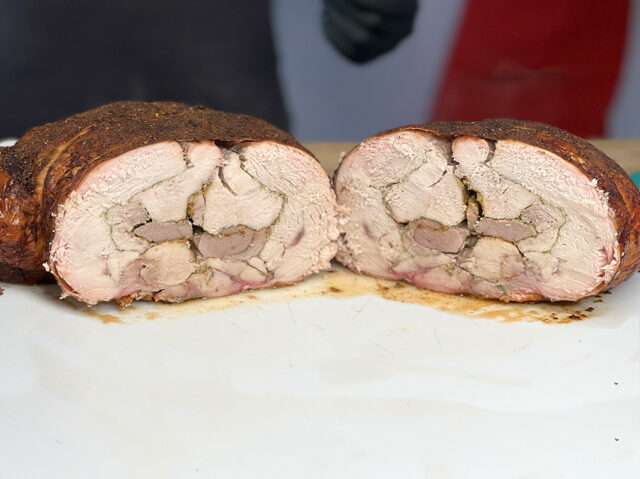 Homemade Turducken
